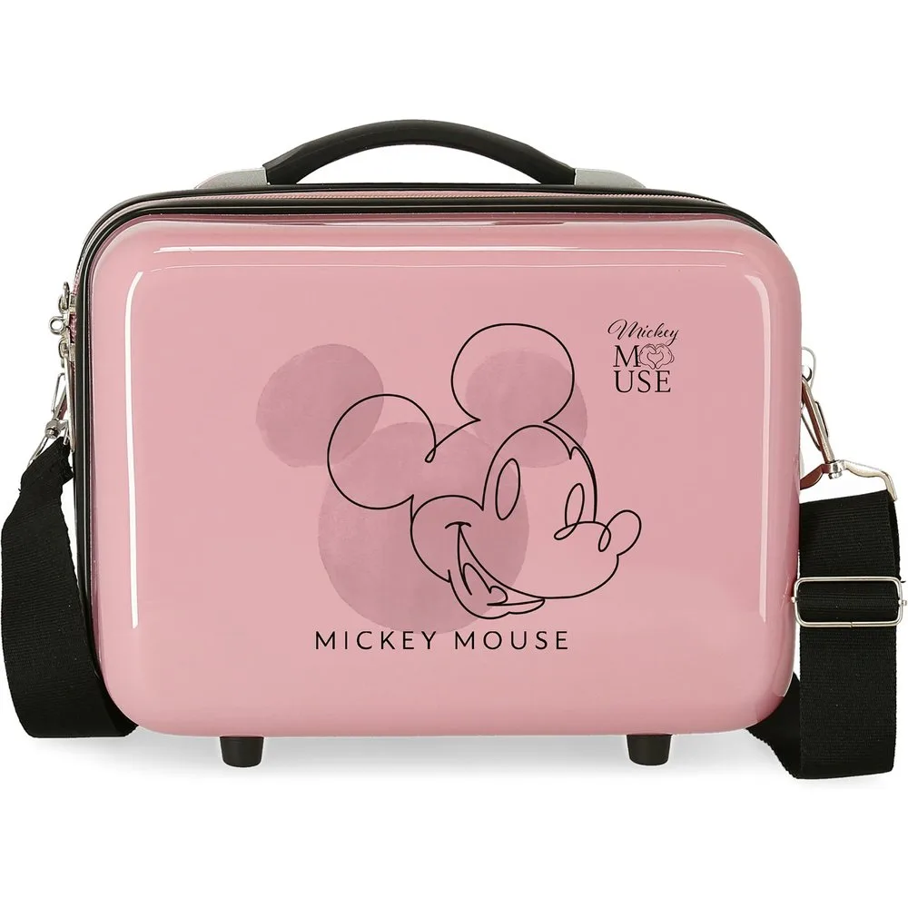 Neceser Mickey Outline rígido con capacidad de 9L - Disney - FashionsVida