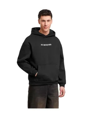 Felpa Con Cappuccio Just Another Black XL - Mister TEE - FashionsVida