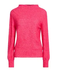 Rollkragenpullover Damen Fuchsia 36,38 Damen