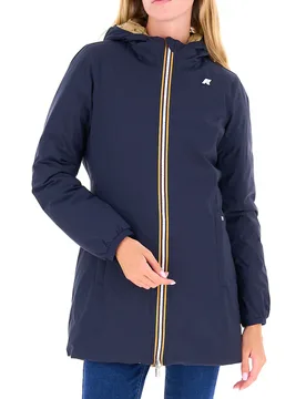 K-way Giubbotto reversibile BLU S - K-way - FashionsVida