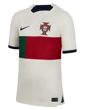 Auswärtstrikot Kinder Portugal Dri-FIT 2022/23 - Blanc - unisex - Size: 10/12 ans - Nike - FashionsVida