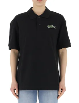Lacoste Polo maniche corte NERO M - Lacoste - FashionsVida