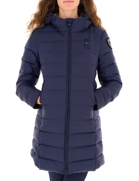 Piumino con cappuccio BLU NAVY XXL - Blauer - FashionsVida