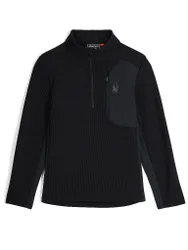 Herren Pullover mit 1/2 Zip BANDIT schwarz M M
