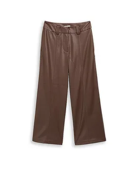 Culotte effetto pelle marrone 36/L28 - Tom tailor - FashionsVida