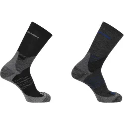 Pack 2 pares de calcetines de montaña unisex X Ultra Access Crew
