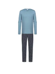 Mey Pyjama boarder blue rouge L