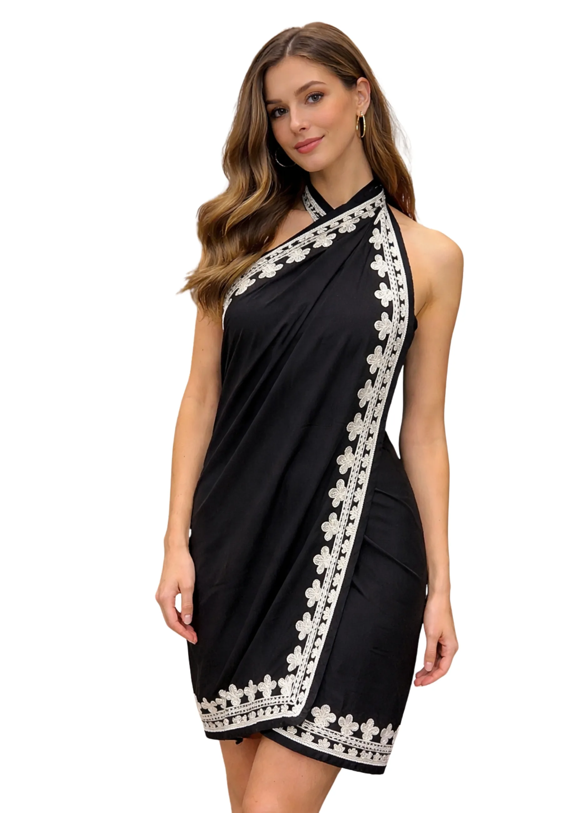 PAREO Donna SAINT BARTH CON RICAMO - SAINT BARTH - FashionsVida