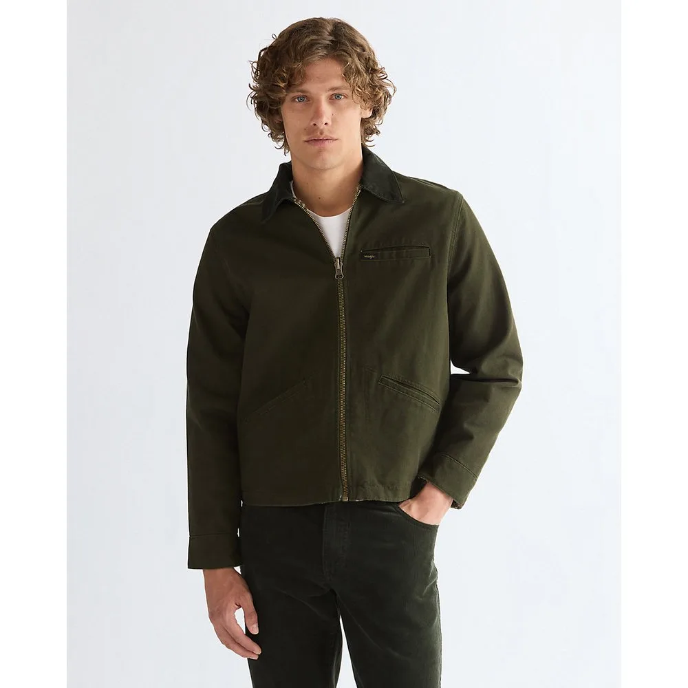 Cazadora vaquera de hombre de corte regular utility - Wrangler - FashionsVida