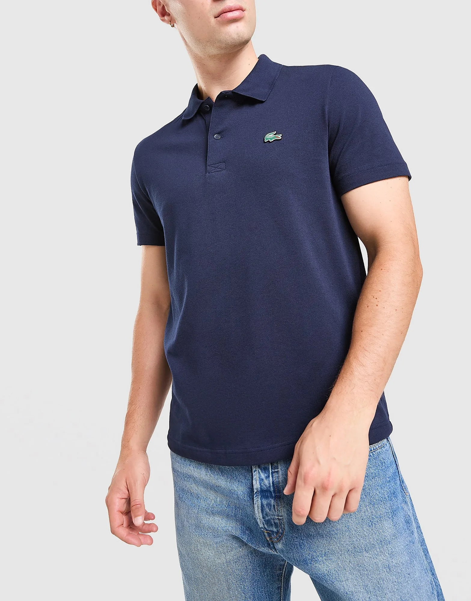 Basic Poloshirt - Herren, Blau - male - Size: 4/M - Lacoste - FashionsVida