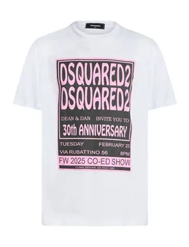 Camiseta Hombre Blanco L,M,S,XL,XXL,XXXL Hombre - Dsquared2 - FashionsVida
