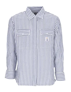Camicia Manica Lunga Donna Elena Shirt Matching Sets Light Blue Multi - OBEY - FashionsVida