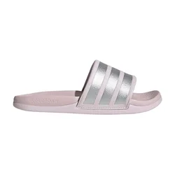 Adilette Comfort 2.0 Slides Almost Pink / Silver Met / Almost Pink UK 7 Women