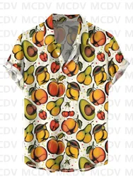 Mexico Cinco De Mayo Fruit Chili Funny Chili Peppers Chest Pocket Hawaiian Shirt