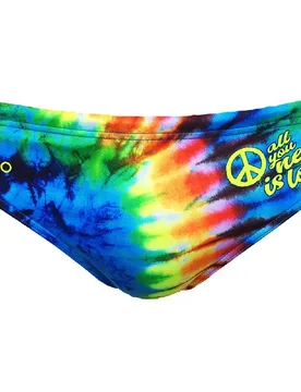All You Need Is Love Swimming Brief Royal M Men - TURBO - FashionsVida