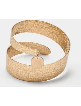 Pulsera rígida entrelazada en liso - Parfois - FashionsVida