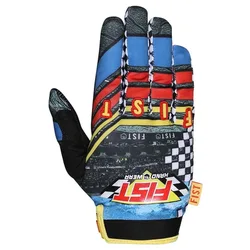 Guanti Strapped Speedway Black / Red / Blue