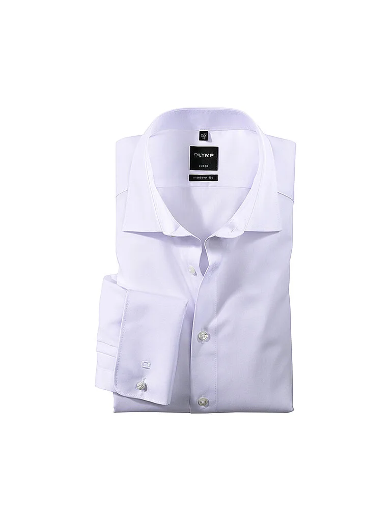 Olymp Hend Modern Fit bianco 46 - Olymp - FashionsVida