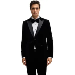 Mens Hbb Hutson Tuxedo Jacket In Black 001 - Size 36 (Chest)