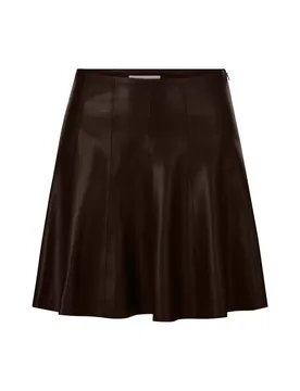 Fake Leather Skirt female - 34 - FashionsVida