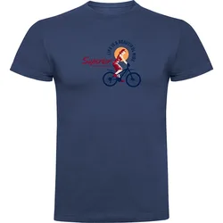 Maglietta A Maniche Corte Superior Performance Denim Blue
