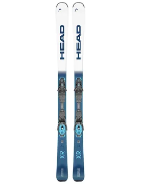Ski Set inkl. Bdg. Freizeit-Skier Wc Rebels Xr + Pr 10 Gw Promo Größe 163 cm Weiß,Blau - Head - FashionsVida