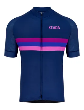 Sunset Womens Short Sleeved Cycling Jersey - - Size: L - Keada Sports - FashionsVida