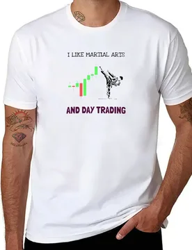 I like Martial arts and Day Trading T-Shirt man t shirts high quality luxury brand t shirts for man graphic funny T-Shirt - Aliexpress - FashionsVida