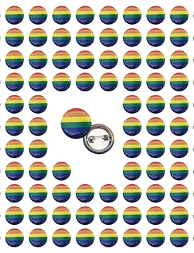 Pcs/lot Pride Pins Gay Pride Rainbow Circle Collar Pin Brooch LGBTQ Tin Pin Decoration for Clothes and Bags Gay Pins - Aliexpress - FashionsVida