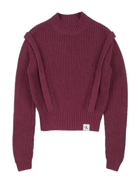 Cuello alto Chica Burdeos 10,14 Chica - Calvin Klein - FashionsVida