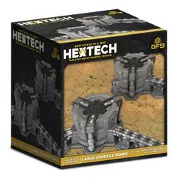Battlefield in a Box Hextech: Industrial Fluidworks - Large Storage Tanks