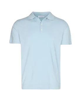 Daniele Fiesoli Polo azul claro S - Daniele Fiesoli - FashionsVida