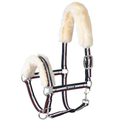 Halfter Lambskin Pin Buckle, nightblue-white-blackberry WE