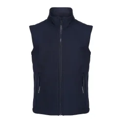 Childrens Unisex Childrens/kids Ablaze Softshell Reflective Gilet (Navy) - Size 7-8y