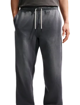 Standard Issue Men Pants - Black - Size M - Cotton Fleece - Black - Size: Medium - Nike - FashionsVida