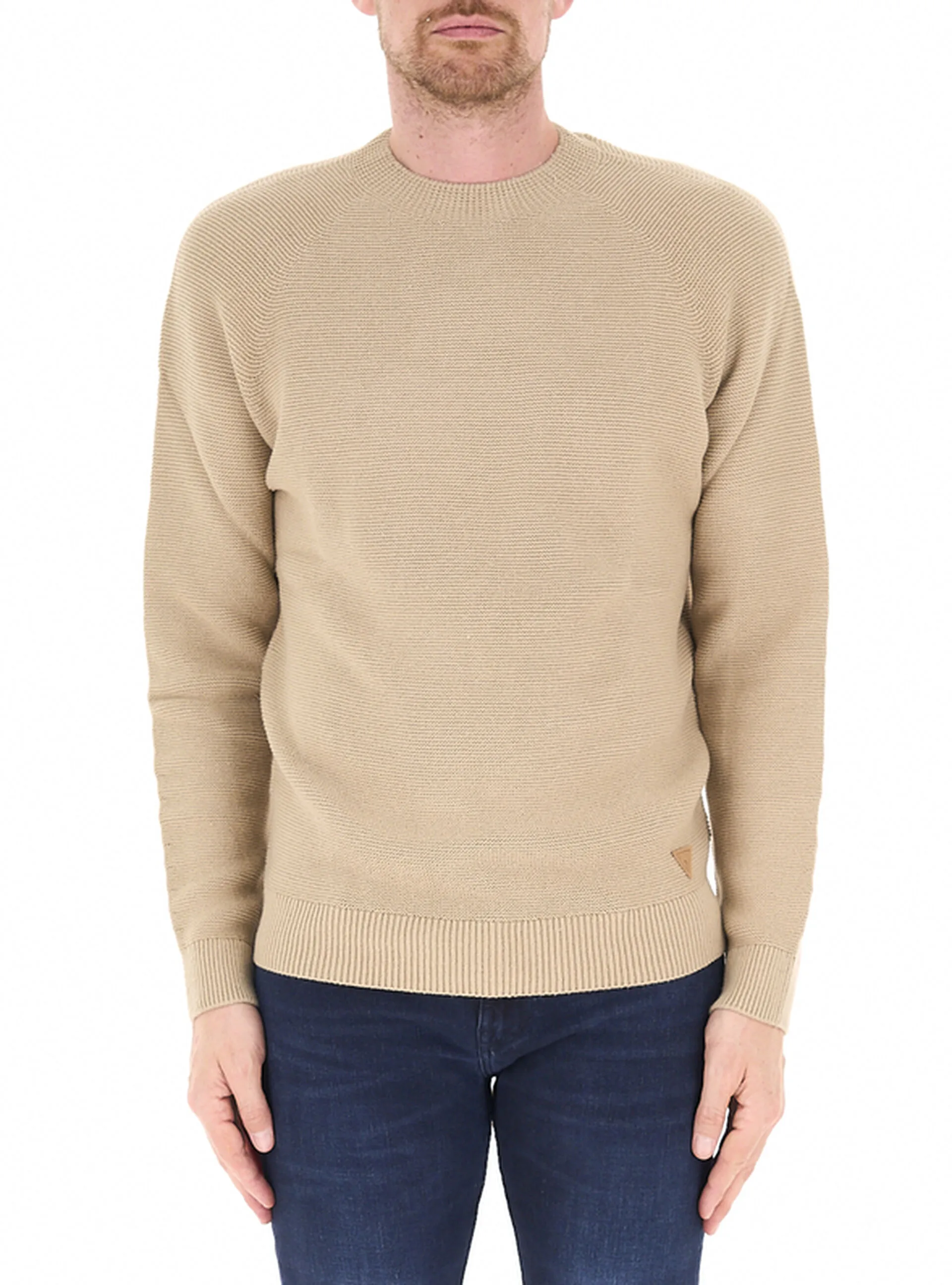 Guess Maglione girocollo BEIGE XS - Guess - FashionsVida