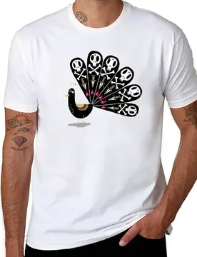 Dark Peacock T-Shirt man t shirt designer t shirts for man cotton T-Shirt - Aliexpress - FashionsVida