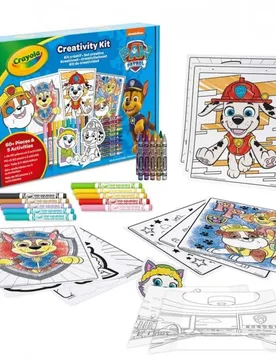 Super Set Di Attività La Squadra Dei Cuccioli - Crayola - FashionsVida
