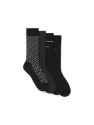 Boss Calze 4 pz. nero nero