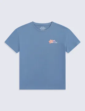 Leena Looe Womens T-Shirt - Blue - Blue - Size: 10 - Animal - FashionsVida