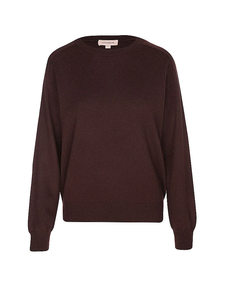 Kaschmirpullover dunkelrot XS Damen - KATESTORM - FashionsVida