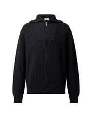 Troyer Pullover MANUELO schwarz XXL Herren