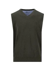 Pullunder verde oscuro S