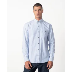Etiem - Camisa de hombre en raya