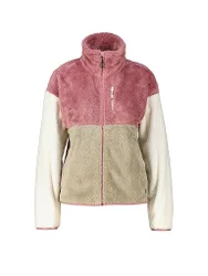 Giacca in pile da donna Nunavut grigio chiaro 34