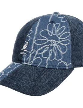 Denim Flower Mashup Cap by - denim - Herren - Size: One Size - Kangol - FashionsVida