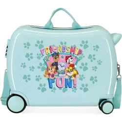Maleta infantil 2 ruedas multidireccionales Patrulla Canina Friendship fun