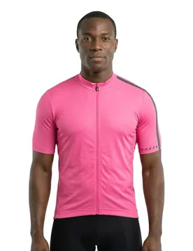 Maglia A Maniche Corte Sprinter Fucsia / Iridiscent - rh+ - FashionsVida
