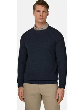 Jersey cuello redondo de algodón - Boggi Milano - FashionsVida