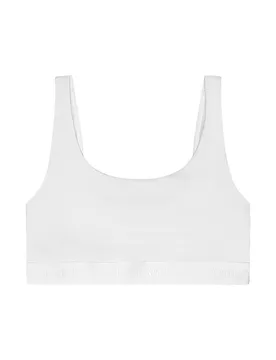 Bustier CORE RIB white blanc S - Basics - FashionsVida
